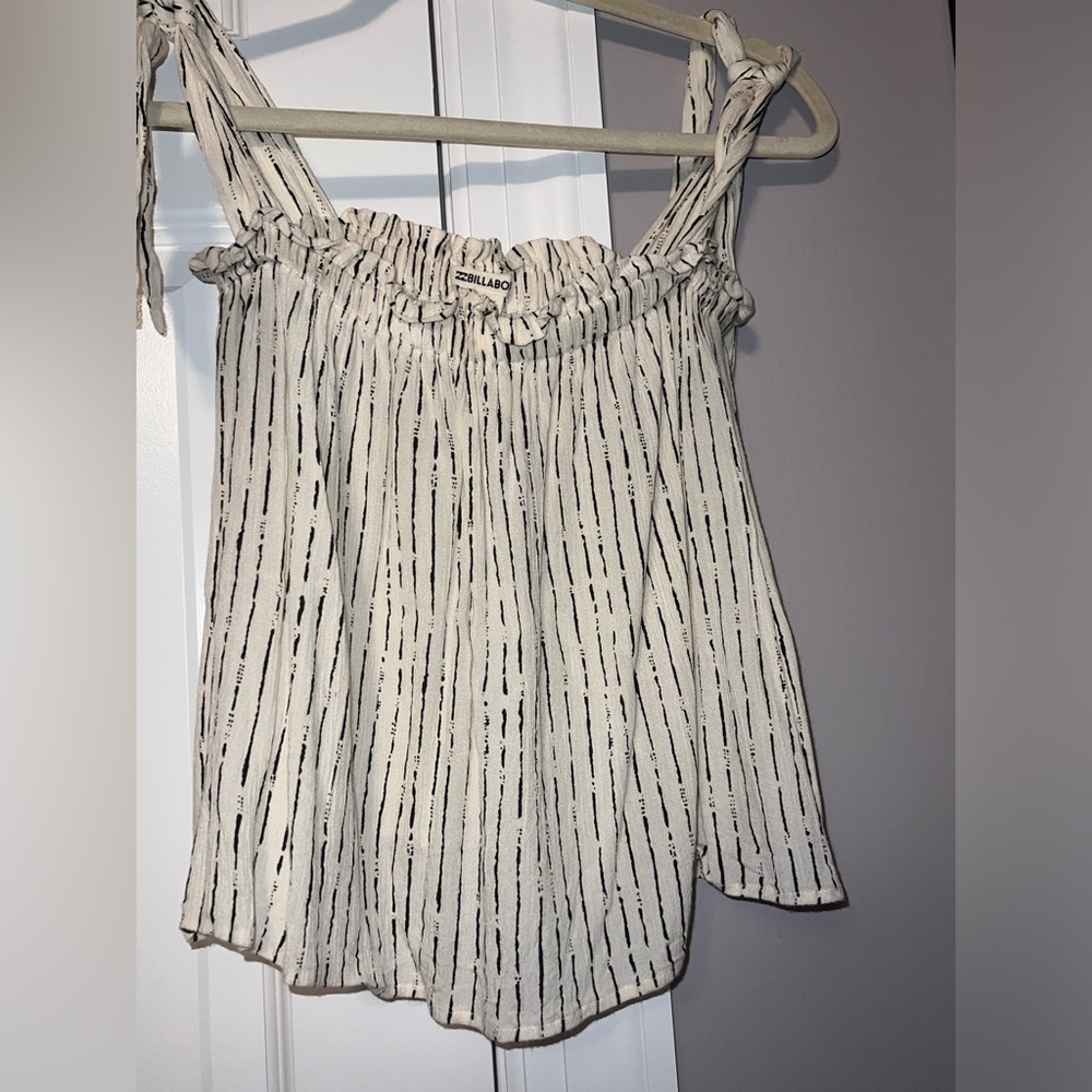 Off the shoulder tank top